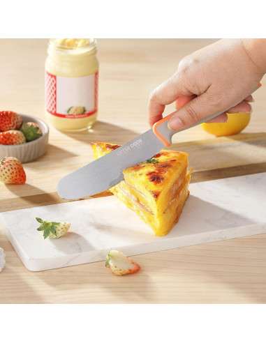 Espátula de Mantequilla Little Cook 11.9 cm Acero Inoxidable