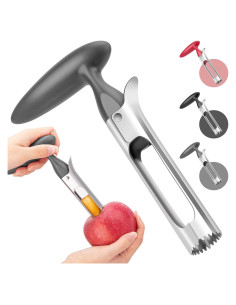 Cortador de Manzanas LIANGKEN con Mango Ergonómico y Acero Inoxidable