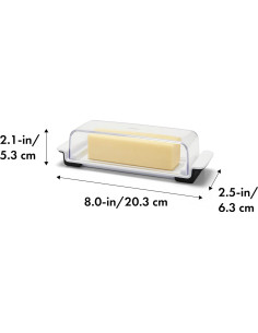 Plato para Mantequilla OXO Good Grips con Tapa - 113g 2