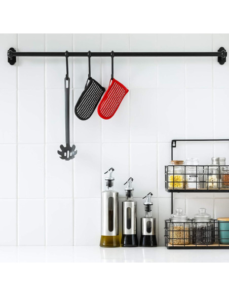 Cubiertas de Mango de Sartenes de Hierro Fundido Leadiy 2 Pcs