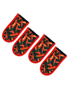 Cubiertas de Mango de Sartén de Hierro Fundido Evoio - 4 Piezas