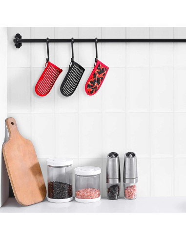 Cubiertas de Mango de Sartenes de Hierro Fundido Leadiy 2 Pcs