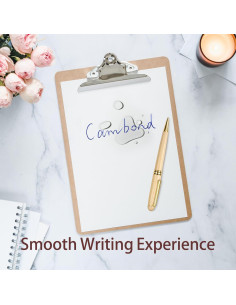 Set de 3 Bolígrafos de Madera Cambond con Recambios Tinta Negra 2