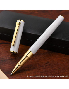 Bolígrafo de Lujo YIVONKA Negro 0.5mm Recarga en Caja Regalo 2