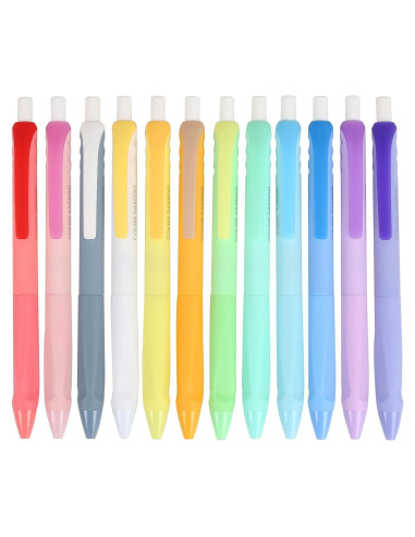 Bolígrafos de colores COLNK, set de 12 unidades 1.0mm