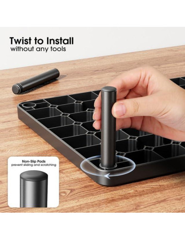 Soporte Ergonómico para Monitor WiseBegan 35.8x23.9cm