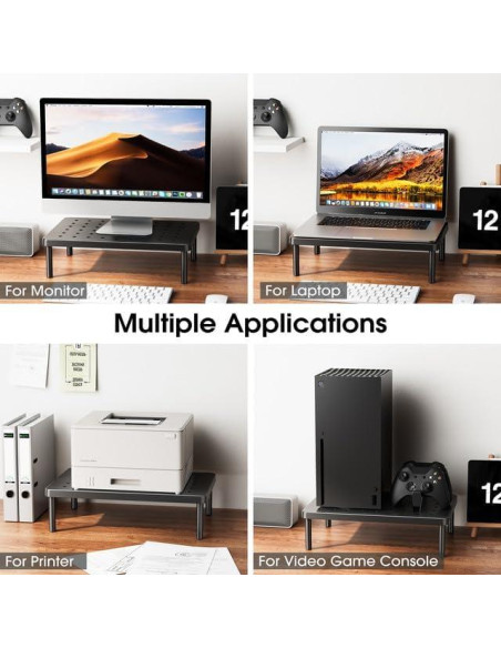 Soporte Ergonómico para Monitor WiseBegan 35.8x23.9cm