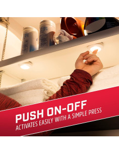 Luces LED Energizer Disco Blanca 2 Paquete 50 Lúmenes 2