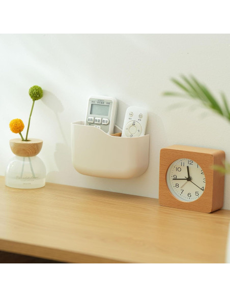 Soporte Adhesivo para Control Remoto SUNFICON Blanco 14x5x9cm