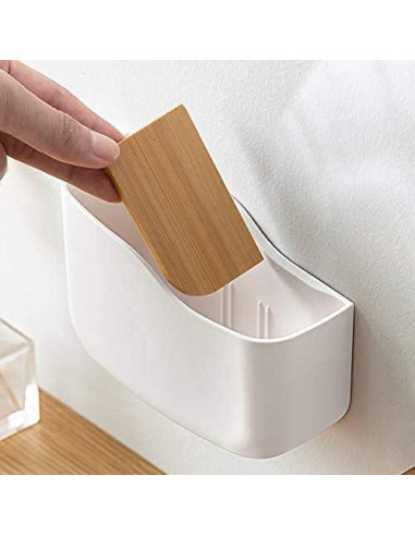 Soporte Adhesivo para Control Remoto SUNFICON Blanco 14x5x9cm