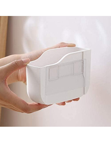 Soporte Adhesivo para Control Remoto SUNFICON Blanco 14x5x9cm