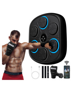 Máquina de Boxeo Musical BIRDDIE MB2829 con Guantes