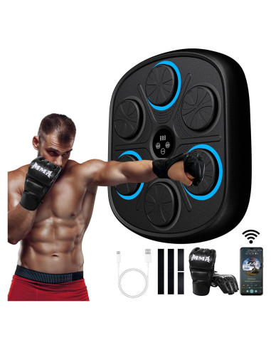Máquina de Boxeo Musical BIRDDIE MB2829 con Guantes