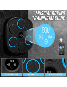 Máquina de Boxeo Musical BIRDDIE MB2829 con Guantes 2