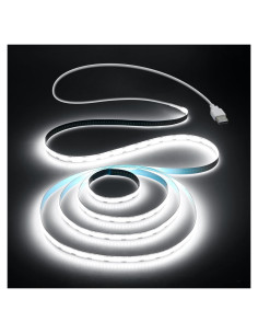 Tira de Luz LED COB 1M 320Leds 6000K USB Aclorol