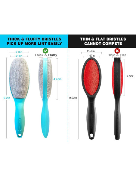 Paquete de 3 Cepillos Quitapelos Reutilizables EzClean