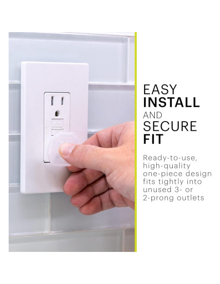 Cubiertas de Enchufe de Seguridad Power Gear 60 Unidades