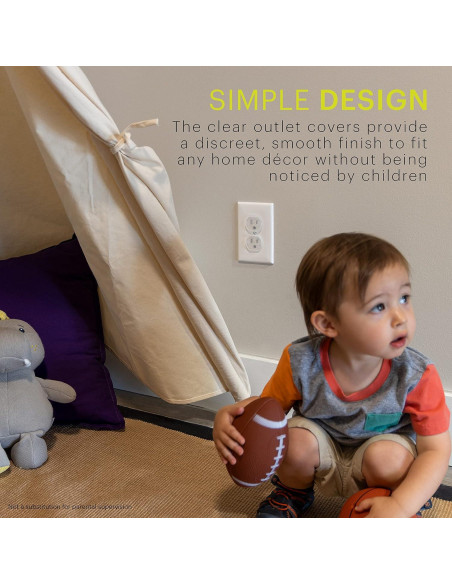 Cubiertas de Enchufe de Seguridad Power Gear 60 Unidades