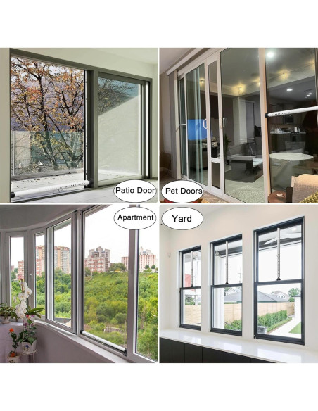 Barra de Seguridad Ajustable LAIDER HEROS 44.5-127 cm para Puertas Corredizas