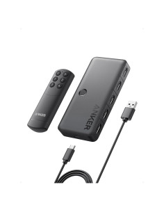 Interruptor HDMI 4 en 1 Anker A83H2 4K 60Hz Soporta HDR y 3D