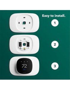 Placa de recorte ecobee para termostato inteligente Essential 2