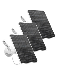 Panel Solar FOHOA para Eufycam 2C/2 Pro, 4W, 3 Paquete