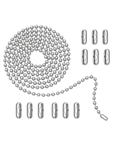 Extensor de Cadena para Ventilador DLHMBOQ 304.8 cm Acero Inoxidable