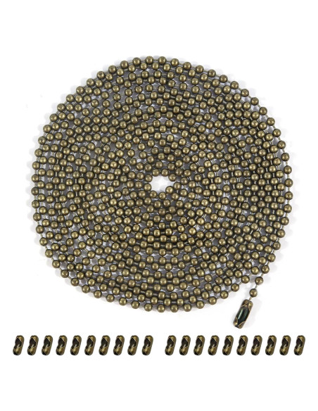 Cadena de Tirar para Ventilador de Techo Dotlite 304.8 cm Bronce