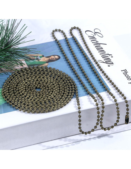 Cadena de Tirar para Ventilador de Techo Dotlite 304.8 cm Bronce