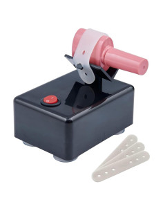 Agitador de Esmalte de Uñas Hiborth 3200 RPM Portátil Negro