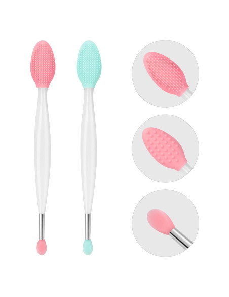 Cepillo Exfoliante de Labios Unaone - 2 Piezas Silicona