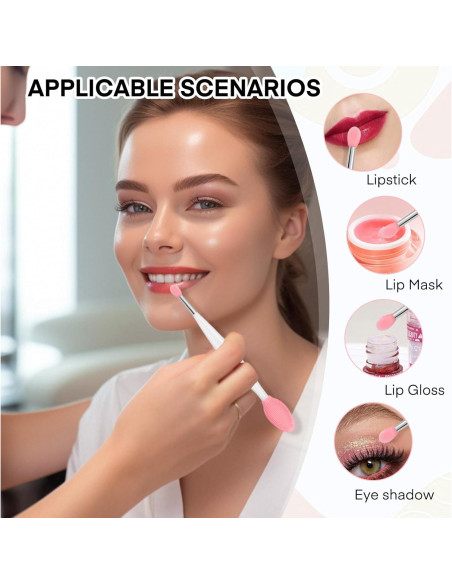 Cepillo Exfoliante de Labios Unaone - 2 Piezas Silicona