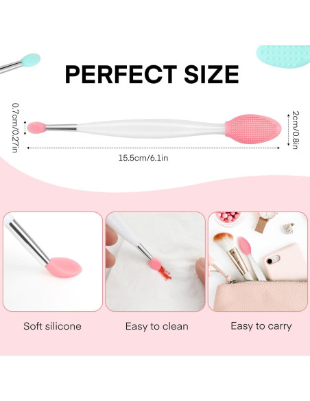 Cepillo Exfoliante de Labios Unaone - 2 Piezas Silicona