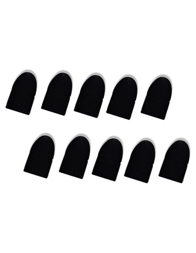 10 Capuchones de Silicona Reutilizables para Esmalte de Uñas UV Gel