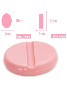 Sujeta Pinzas Magnético Sizobi Rosa - Organizador Multifuncional 2