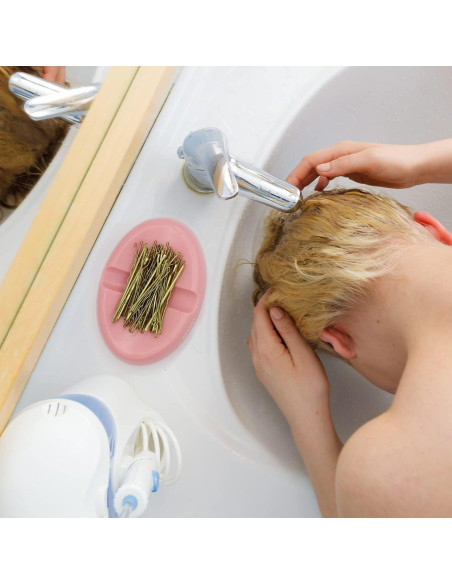 Sujeta Pinzas Magnético Sizobi Rosa - Organizador Multifuncional