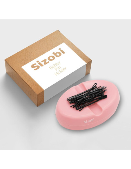 Sujeta Pinzas Magnético Sizobi Rosa - Organizador Multifuncional