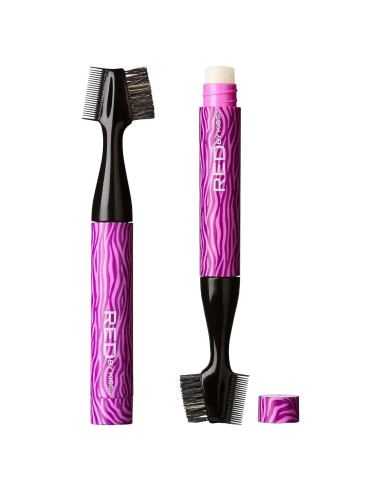 Cepillo de Bordes Red by Kiss 3 en 1 con Cera Fijadora