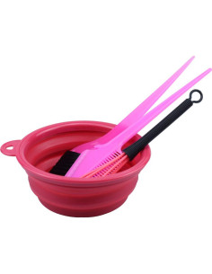Kit de Tinte para Cabello KOENWEENI 4 Piezas Rosa 2