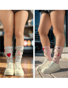 KJML DIY Charms para Calcetines 55 Piezas Accesorios 2