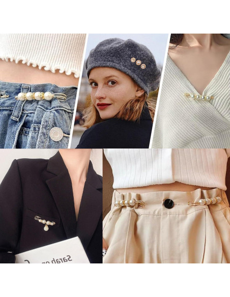 72 Encantos para Zapatillas y Ropa - Broches de Perlas y Rhinestones