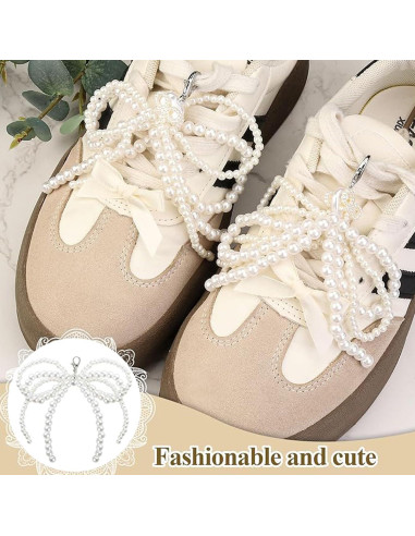 72 Encantos para Zapatillas y Ropa - Broches de Perlas y Rhinestones