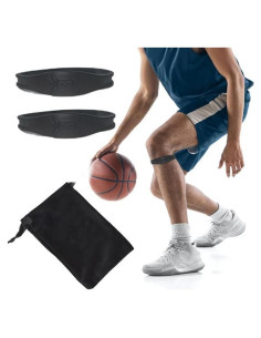 Faja de Rodilla Soporte Patelar KAIJIELY Negro Ajustable