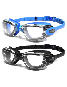 Gafas de Natación Braylin 2-Pack Antivaho Sin Fugas