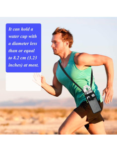 Soporte para Botellas de Agua HTZNHXT 3 Piezas Correa Ajustable 2