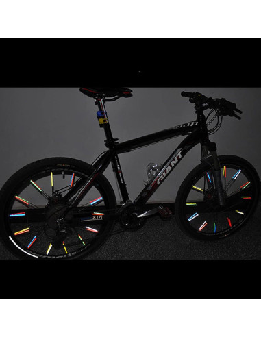 72 Bandas Reflectantes Shudyear para Radios de Bicicleta