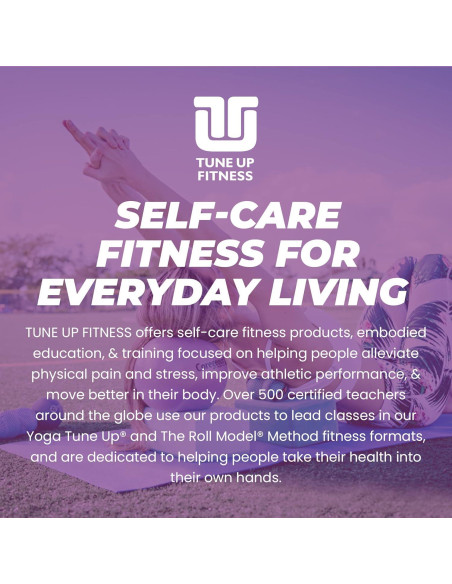 Pelota de Terapia Coregeous Tune Up Fitness - Alivio Espalda y Abdomen