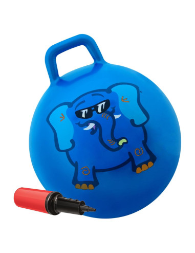 Pelota Saltarina Waliki 45 cm para Niños 3-6 Años Azul