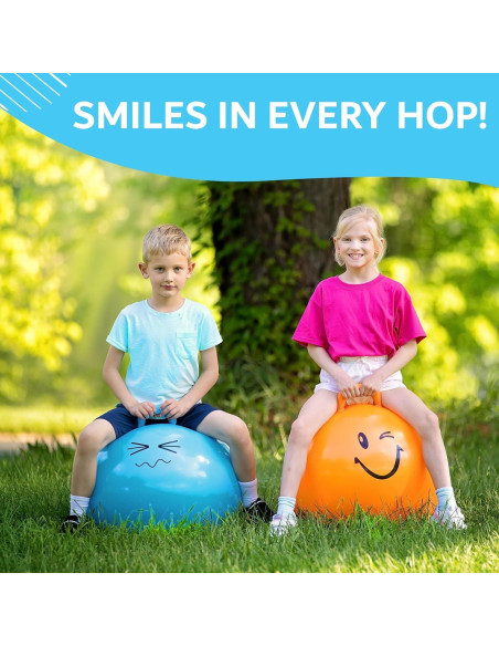 Bola Saltarina Xino Sports Naranja 56 cm para Niños y Adultos