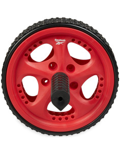 Rueda Abdominal Reebok - Rojo, 100 kg, Ergonomía y Tracción 2